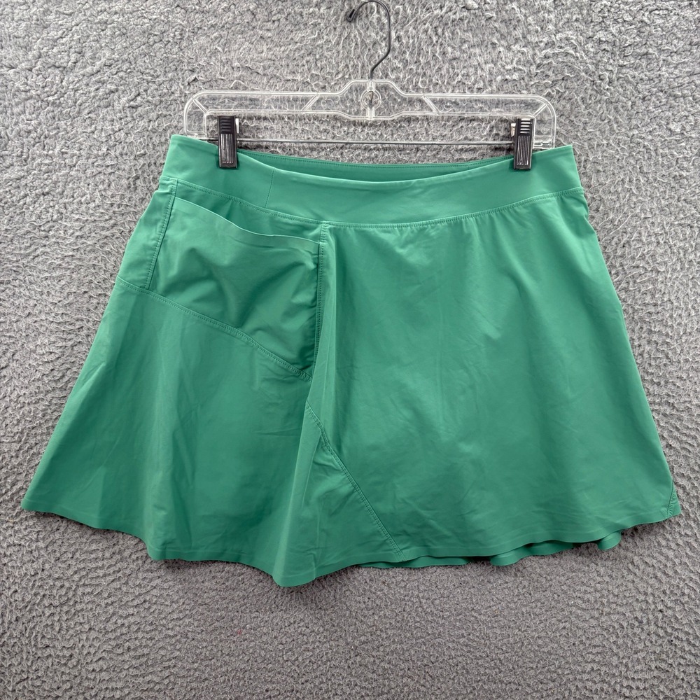 Peter Millar Skort Women M Bingham Green Activewear Golf Tennis Athletic UPF 50+
